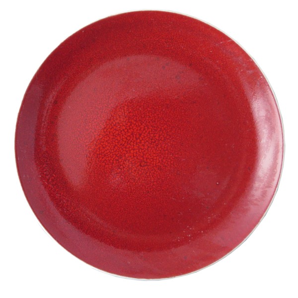 Reactive rojo plato coupe 23cm