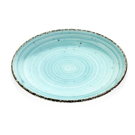 EO / Plato Llano 21 cm (Turquesa)