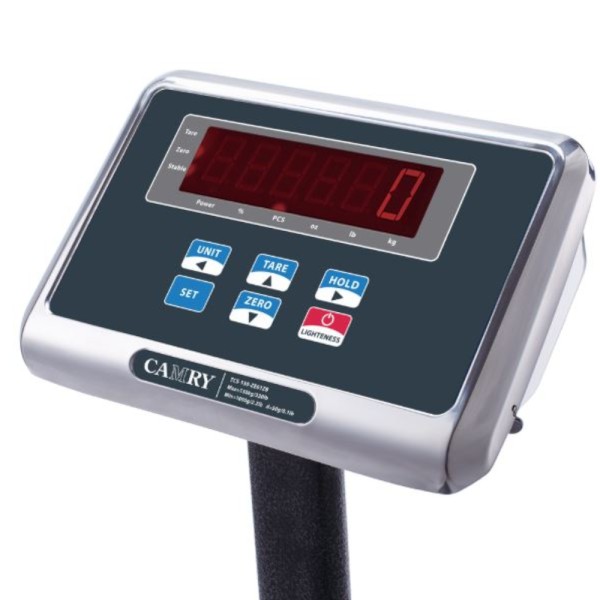 Bascula plataforma electronica plato inox 150 kg