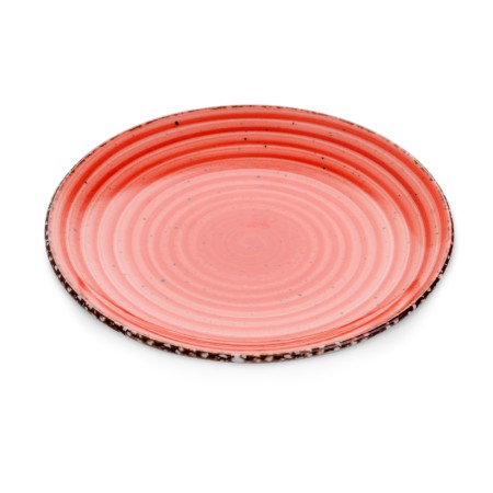 EO Plato Llano 25 cm (Rojo)