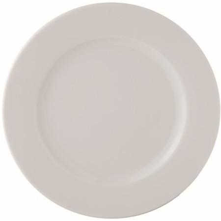 Plato llano 27 cm Estoril blanco c12