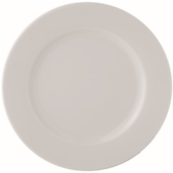Plato pan 17 cm Estoril blanco c12