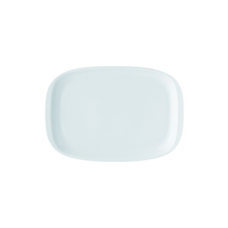 Fuente oval pequeña 25 cm Estoril blanco c6
