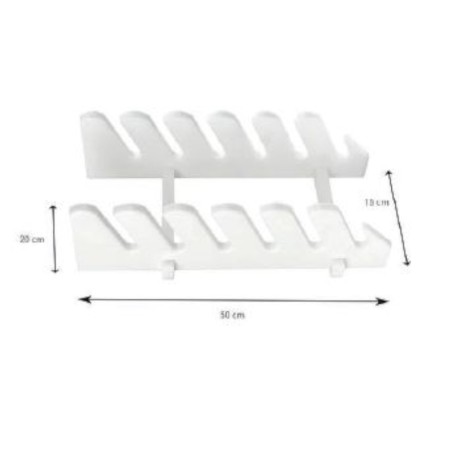 Soporte de pared para tablas (wall rack)