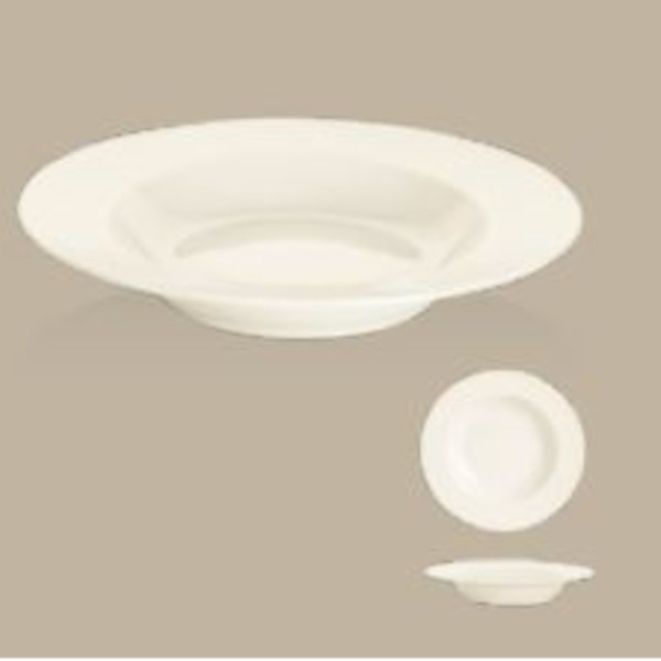 Bone Porcelain / Plato Hondo 30 cm (Cream)