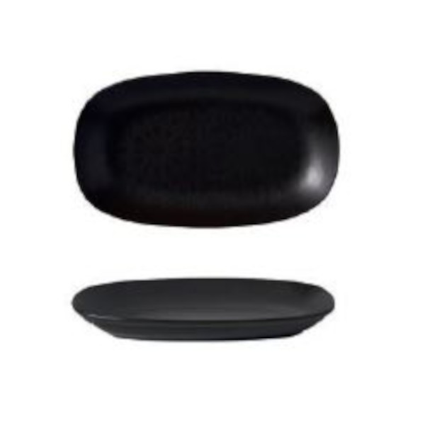 EO Fuente Oval 34x20 cm (Matt Black)