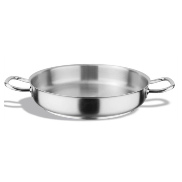 Paellera s/t inox 28 cm