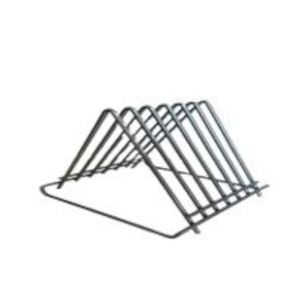 Portatablas (aluminio) 6 tablas 2 cm 25x27x16 cm