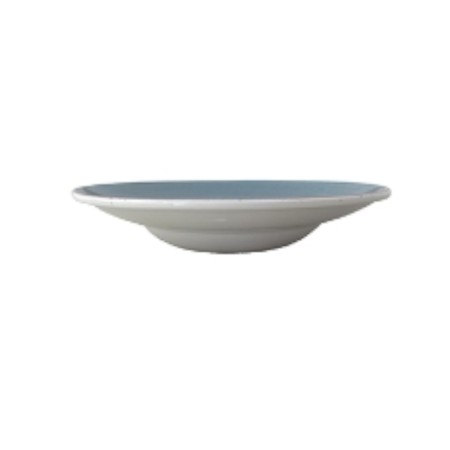 Rustic verde oscuro plato  pasta 26cm 2