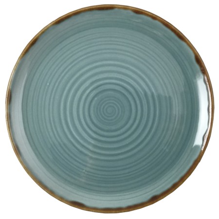 Autumn corn blue (azul maíz otoñal) coupe plato 27cm
