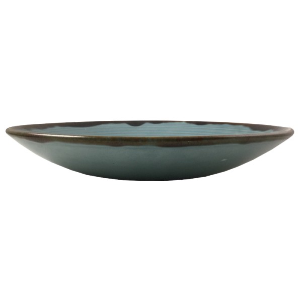 Autumn corn blue (azul flor de maíz)  coupe bowls 25cm