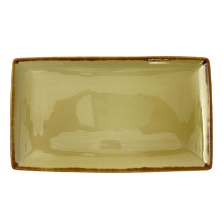 Autumn olive (olivo de otoño) rect fuente 36,5x16cm