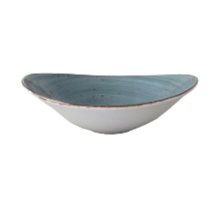 Rustic verde oscuro  salsa bowl 22cm