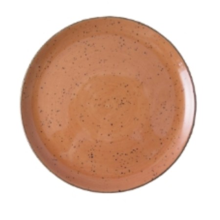 Rustic terracota  coupe plato 23cm