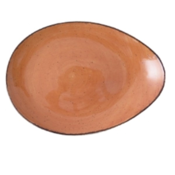 Rustic terracota fuente  coupe 32,5x23,5cm
