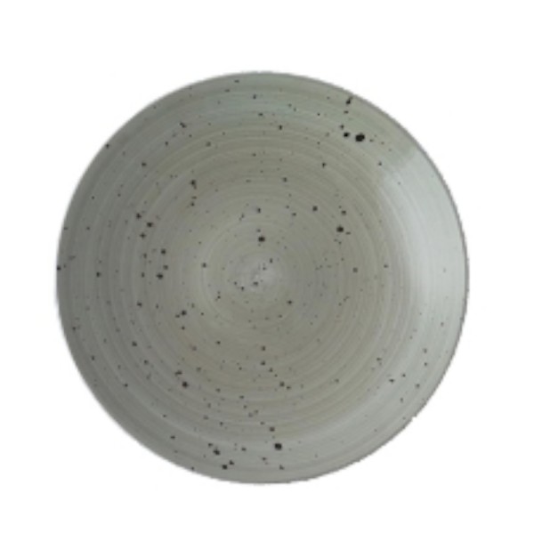 Rustic verde  coupe bowl 24,5cm