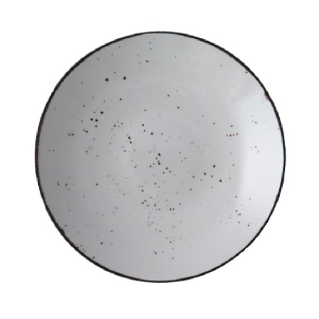 Rustic blanco coupe bowl 29cm