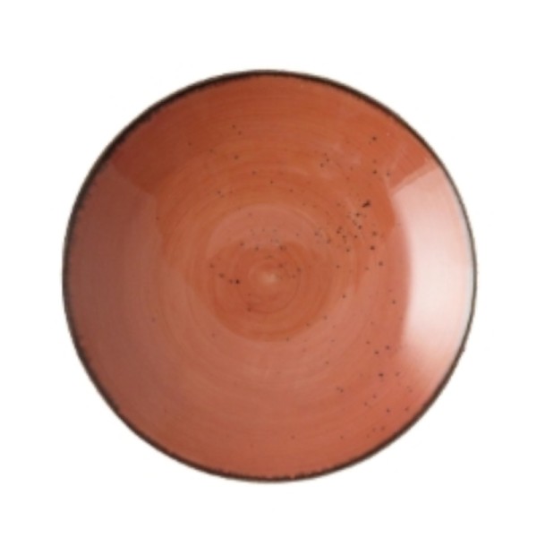 Rustic terracota coupe bowls 29cm