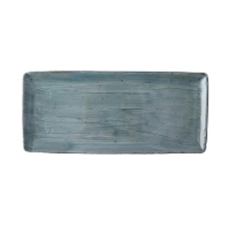 Rustic verde oscuro rect fuente  36,5 x 16cm