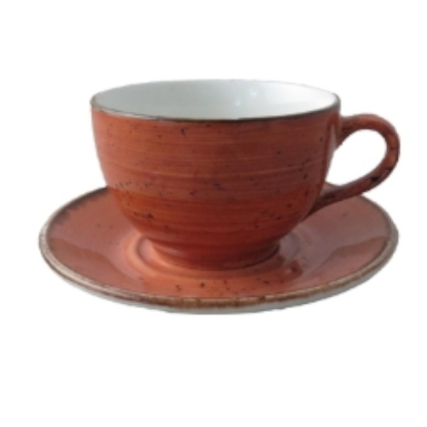 Rustic terracopa  cappucino taza 0.15l