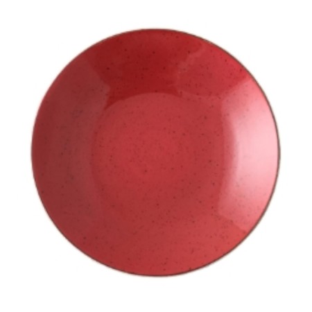 Rusticv rojo coupe bowl 25cm