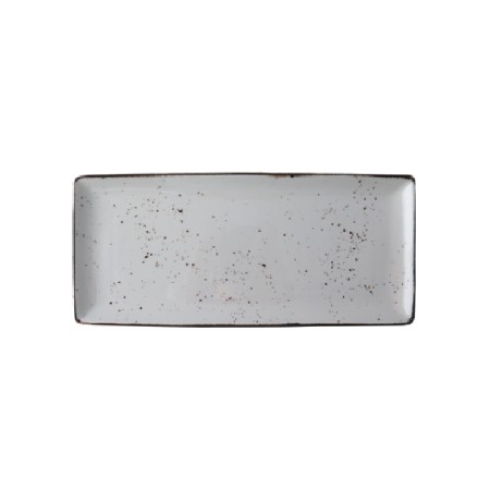 Rustic blanco rect fuente 33,5x20cm