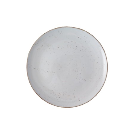 Rustic blanco coupe plate 17cm