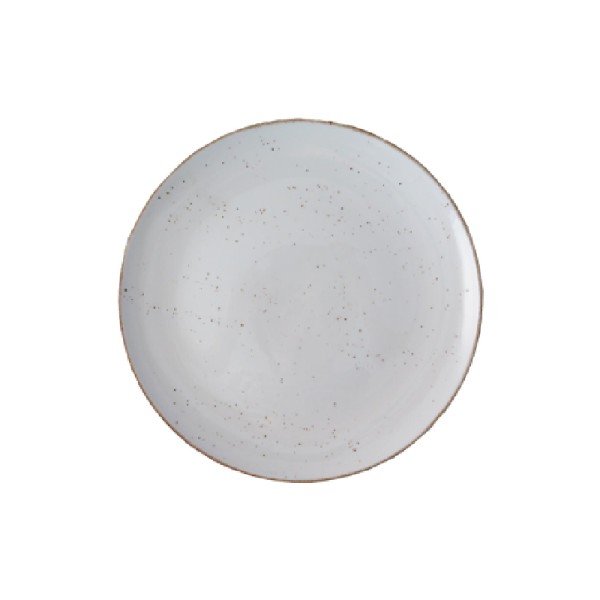 Rustic blanco coupe plate 17cm