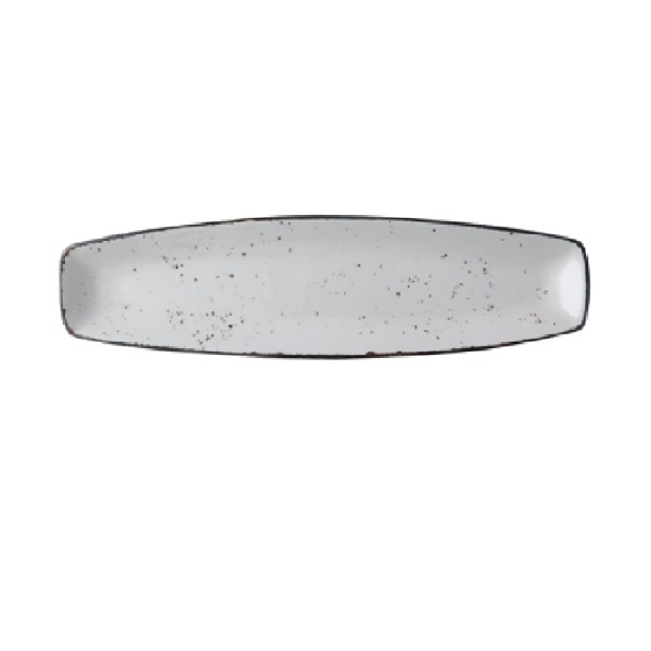 Rustic blanco curve fuente 36,5x15,5cm