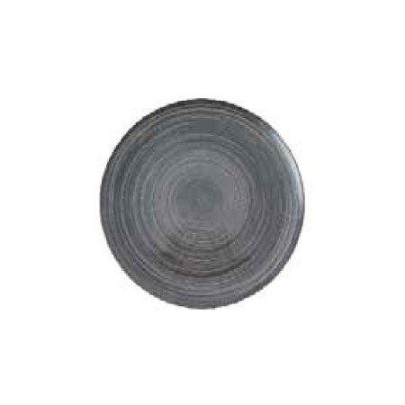Timber charcoal (carbón de madera) coupe plato 23cm