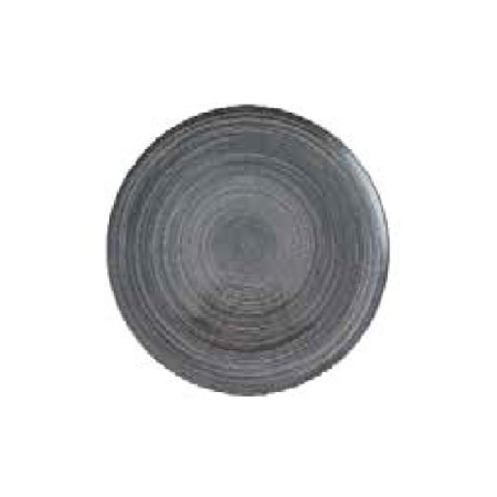 Timber charcoal (carbón de madera) coupe plato 27cm