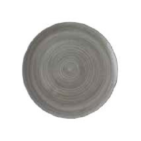 Timber grey coupe plate 29cm