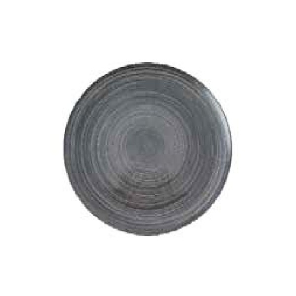 Timber charcoal (carbón de madera) plate 29cm