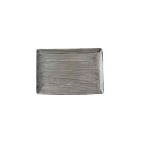 Timber grey (madera gris) rect fuente  26.5x16cm
