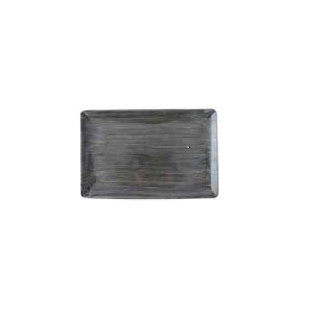 Timber charcoal (carbón de madera) rect fuente 26,5x16cm
