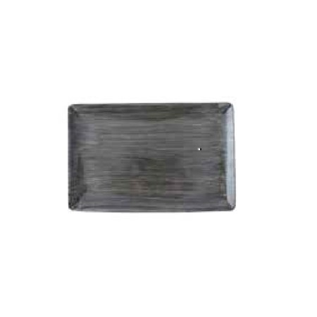 Timber charcoal (carbón de madera) rect fuente 28,5x16,5cm