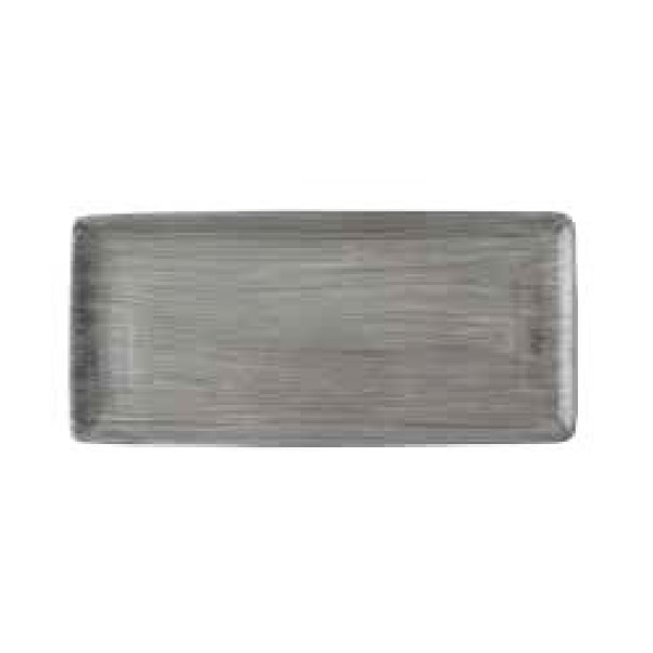 Timber grey (madera gris) rect fuente  36,5x17cm