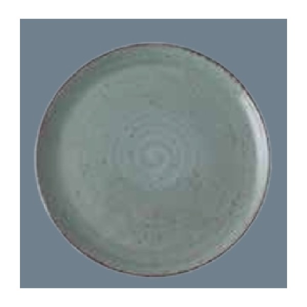 Rusticverde oscuro coupe plato 23cm