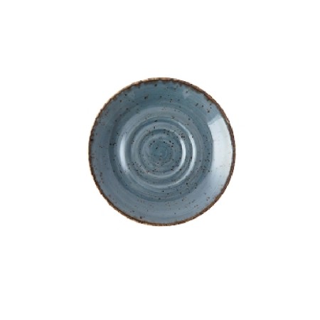 Rustic azul double well platillo 15cm
