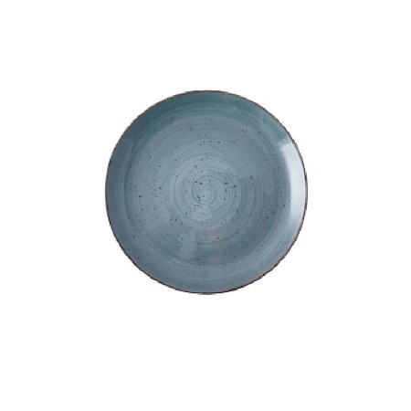 Rustic azul coupe plato 17 cm