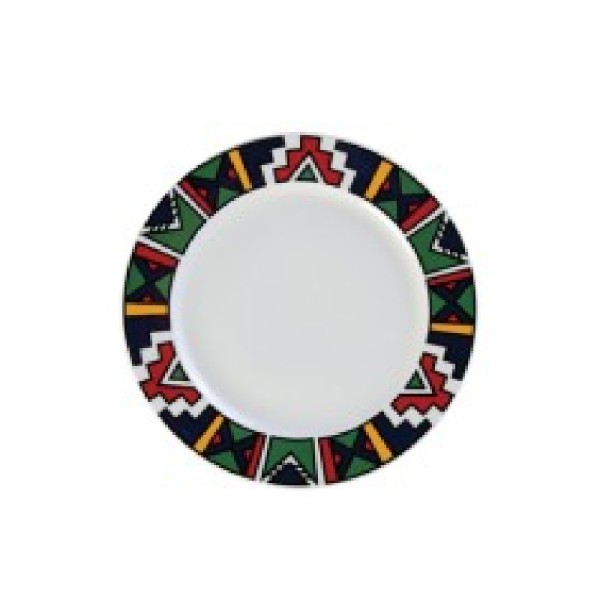 Plato de servicio  Ndebele 31cm