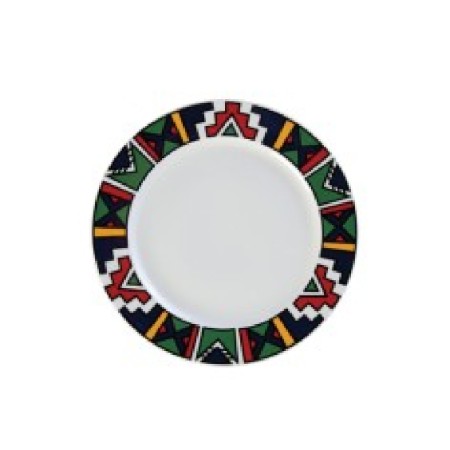 Plato de servicio  Ndebele 31cm
