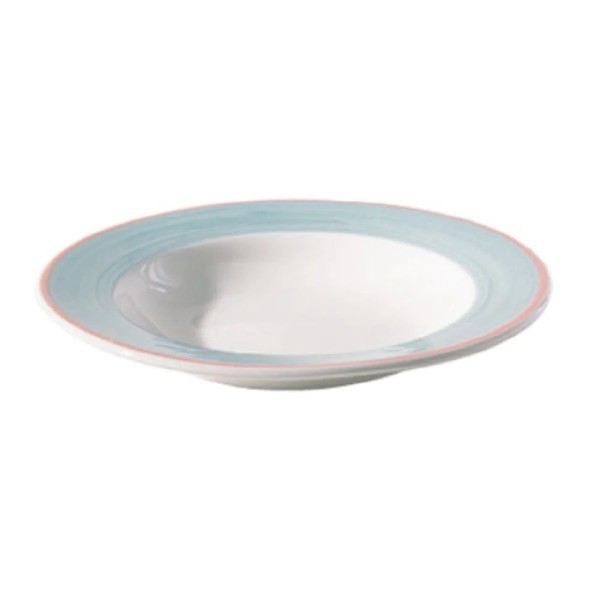 Cosmo azul plato hondo 22,5 cm