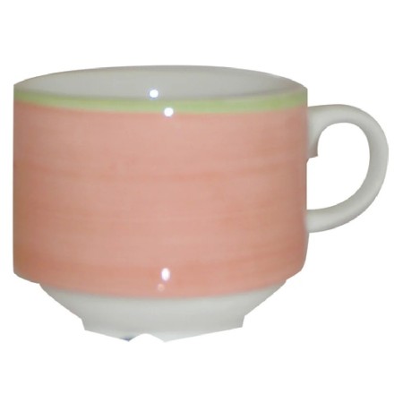 Cosmo rosa taza apilable 0.20cl