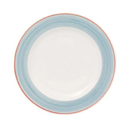 Cosmo azul plato llano  25cm