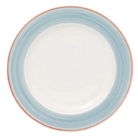 Cosmo azul plato llano  27 cm