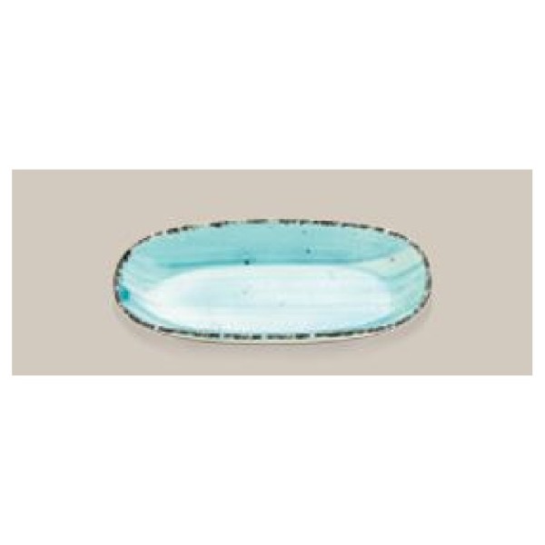 EO / Fuente Oval 34x20 cm (Turquesa)
