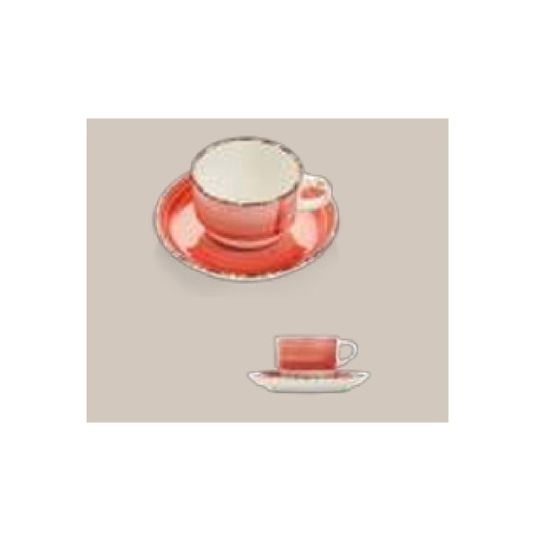 EO / Platillo  Taza 90 cc (Roja)