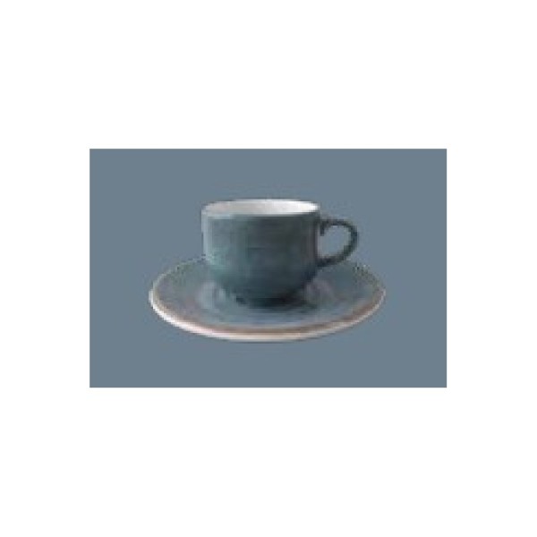 Rustic azul  mocha taza 0.10l