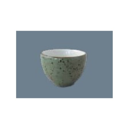 Rustic verde oscuro salsa bowl 18cm